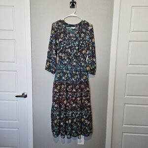 Floral Long Sleeve Dress